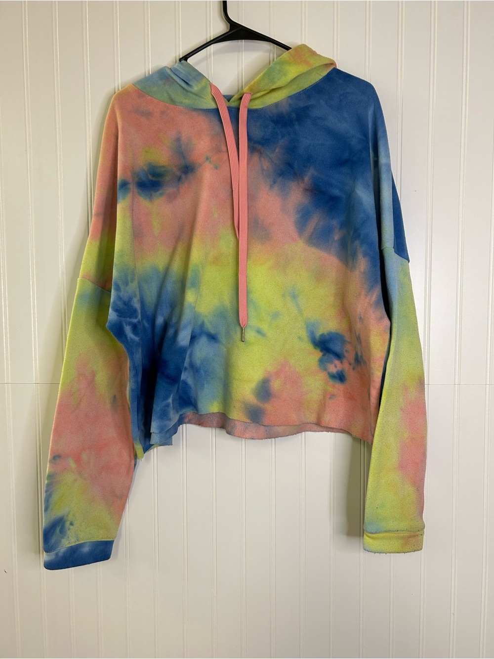 Rue+ Tie-Dye Cropped Hoodie Size XL